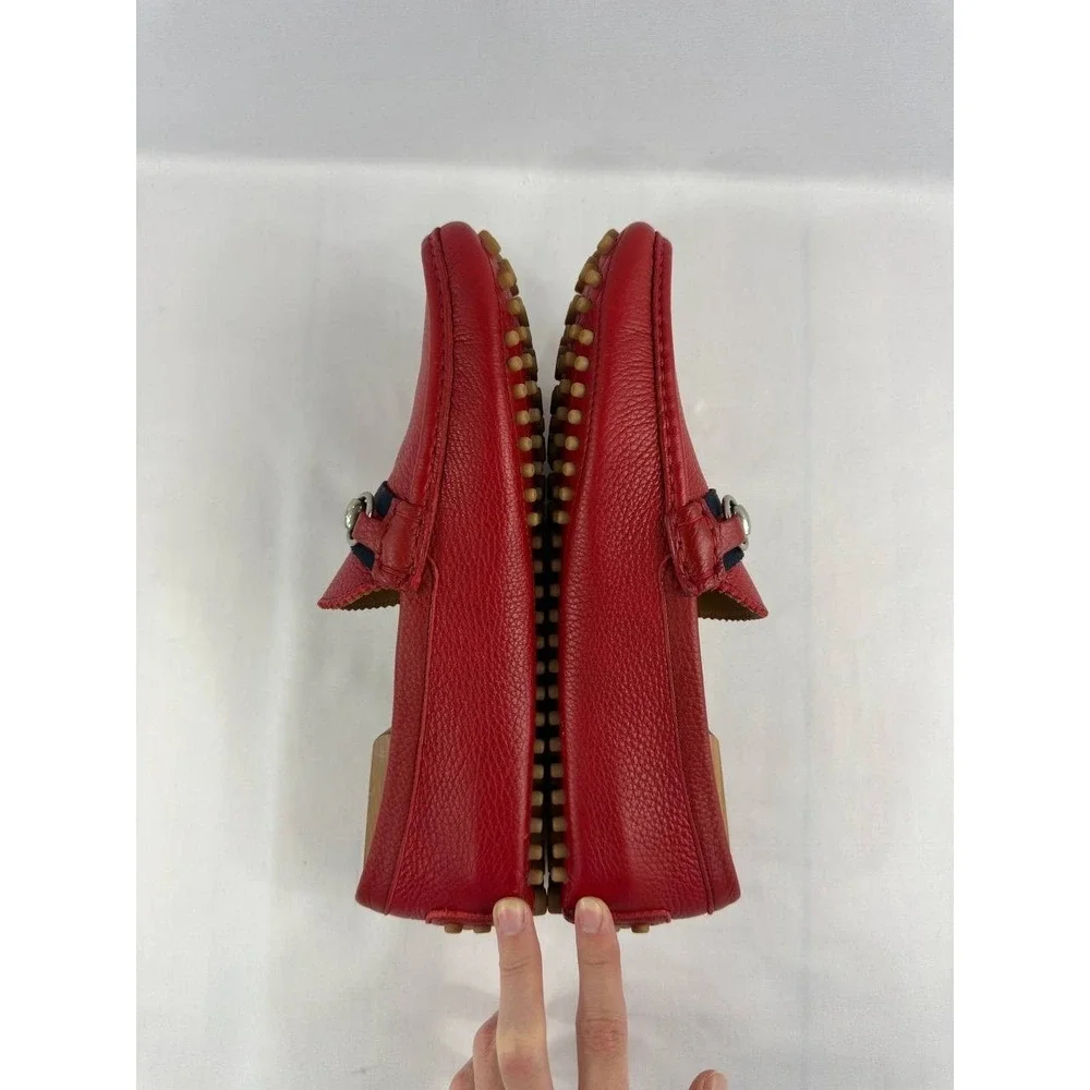 Gucci red leather